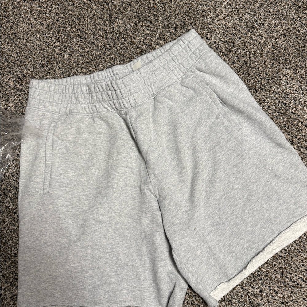 all in motion Light Gray Fleece Lounge Shorts